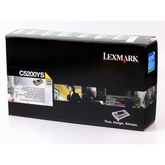 ORIGINAL Lexmark Toner C520n (Yellow) Tonerji in kartuše