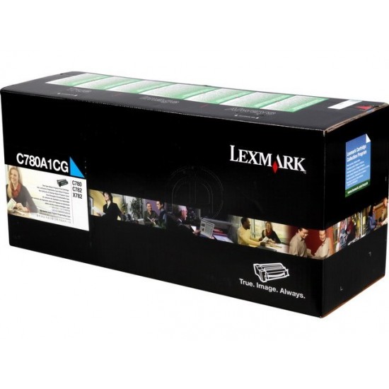 ORIGINAL Lexmark Toner C780n (Cyan) Tonerji in kartuše