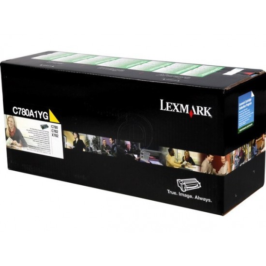 ORIGINAL Lexmark Toner C780n (Yellow) Tonerji in kartuše