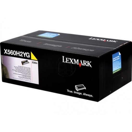 ORIGINAL Lexmark Toner X560dn (Yellow) Tonerji in kartuše