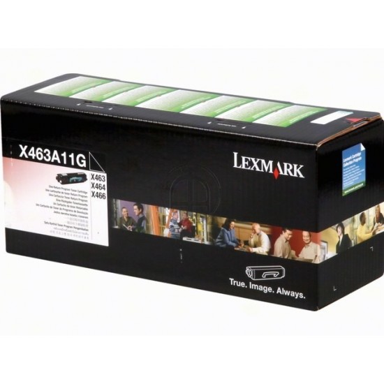 ORIGINAL Lexmark Toner X463 (Black) Tonerji in kartuše