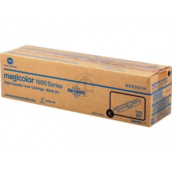 ORIGINAL Konica Minolta Toner MC 1650EN (Black) Tonerji in kartuše ORIGINAL Konica Minolta Toner MC 1650EN (Black) Tonerji in kartuše