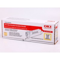 ORIGINAL Oki Toner C5100N (Yellow)