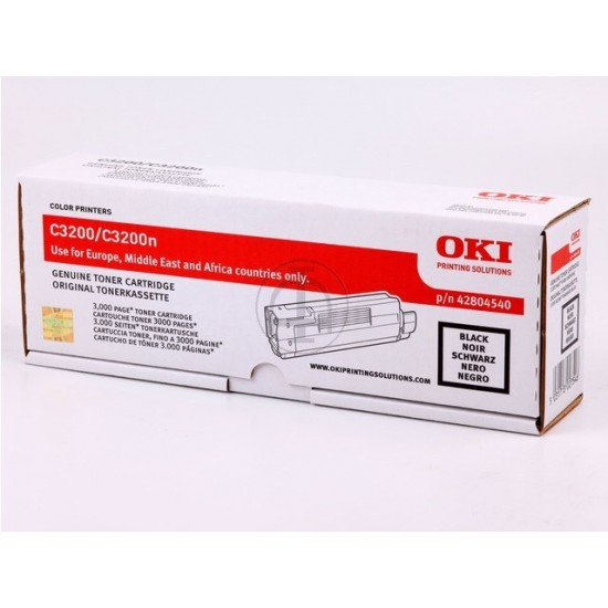 ORIGINAL Oki Toner C3200 (Black) HC Tonerji in kartuše