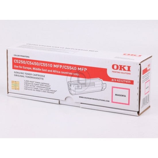 ORIGINAL Oki Toner C5250 (Magenta) HC Tonerji in kartuše