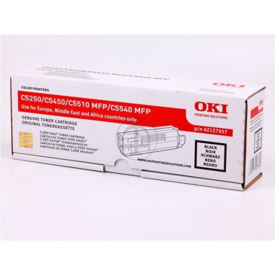 ORIGINAL Oki Toner C5250 (Black) HC Tonerji in kartuše