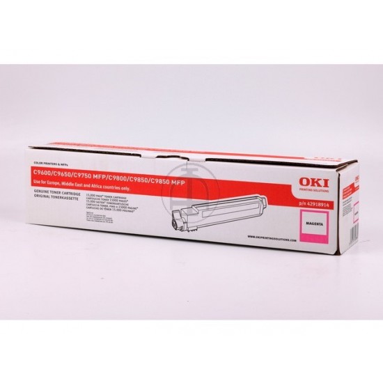 ORIGINAL Oki Toner C9600 (Magenta) Tonerji in kartuše
