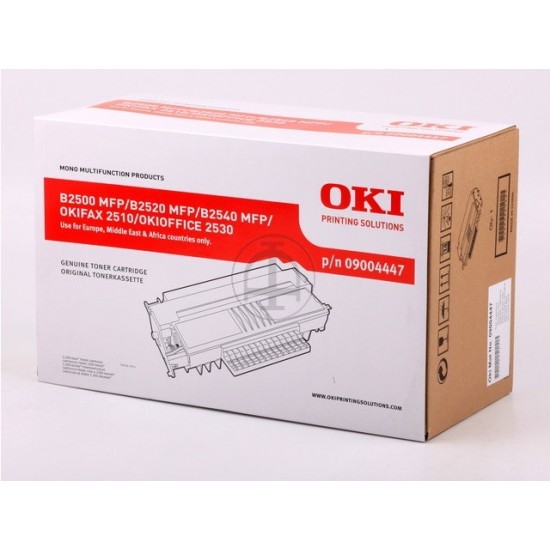 ORIGINAL Oki Toner B2500 (Black) Tonerji in kartuše
