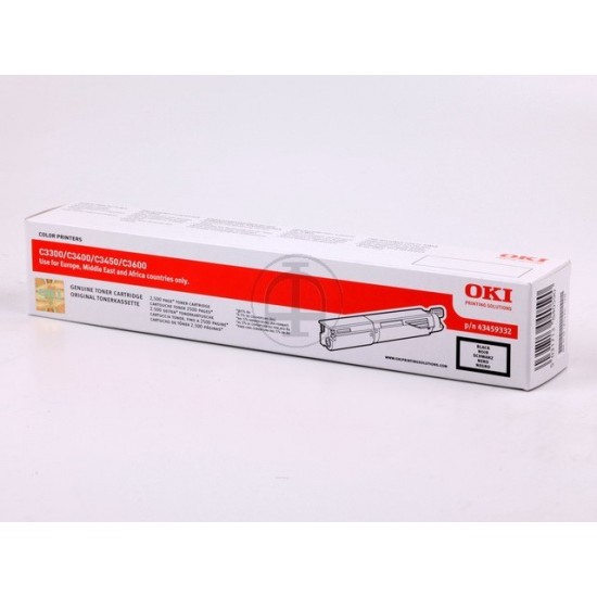ORIGINAL Oki Toner C3450 (Black) Tonerji in kartuše