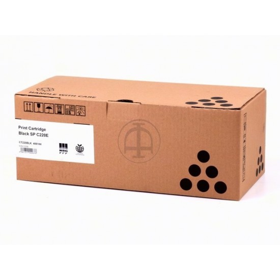 ORIGINAL Ricoh Toner SP C220E (Black) (407642/ 406094/ 406052/ 406765) 2K Tonerji in kartuše