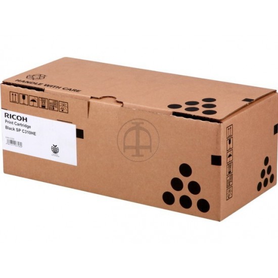 ORIGINAL Ricoh Toner SP C310 (Black) HC (407634/ 406479) 6,5K Tonerji in kartuše