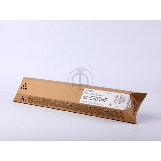 ORIGINAL Ricoh Toner Aficio MP C305E (Black) (842079/ 841618) 12K Tonerji in kartuše