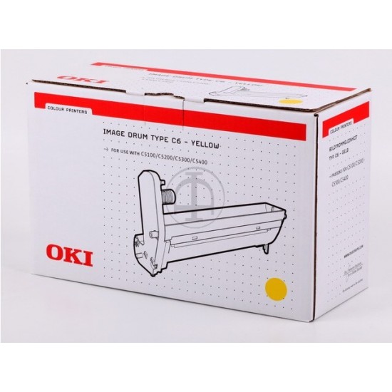 ORIGINAL Oki Drum  C5100N (Yellow) Tonerji in kartuše