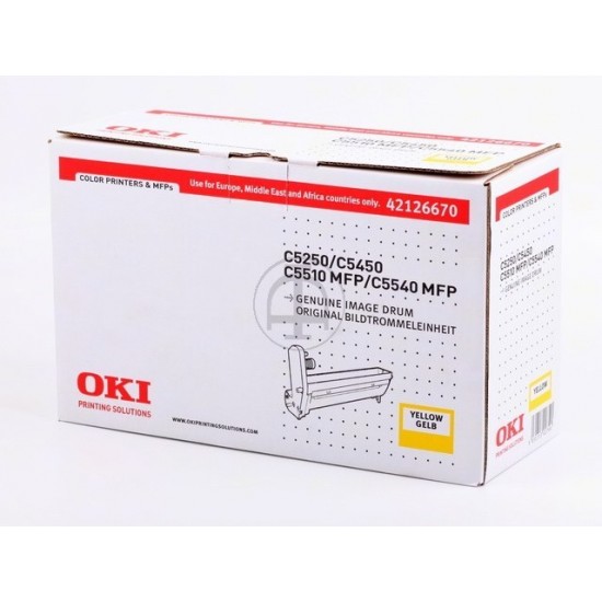 ORIGINAL Oki Drum  C5250 (Yellow) Tonerji in kartuše