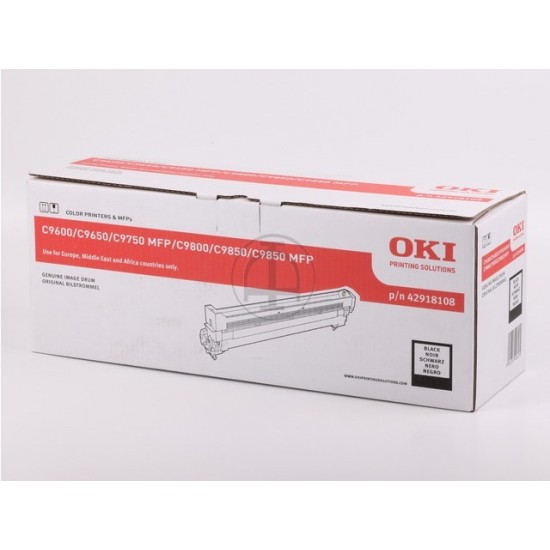 ORIGINAL Oki Drum  C9600 (Black) Tonerji in kartuše