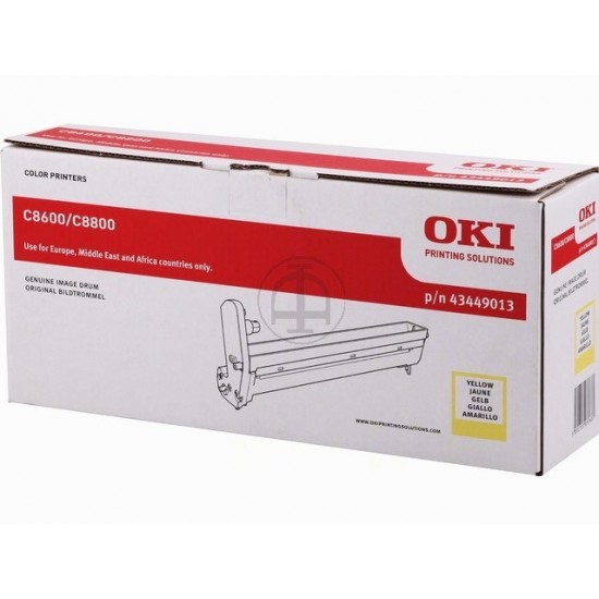 ORIGINAL Oki Drum  C8600 (Yellow) Tonerji in kartuše