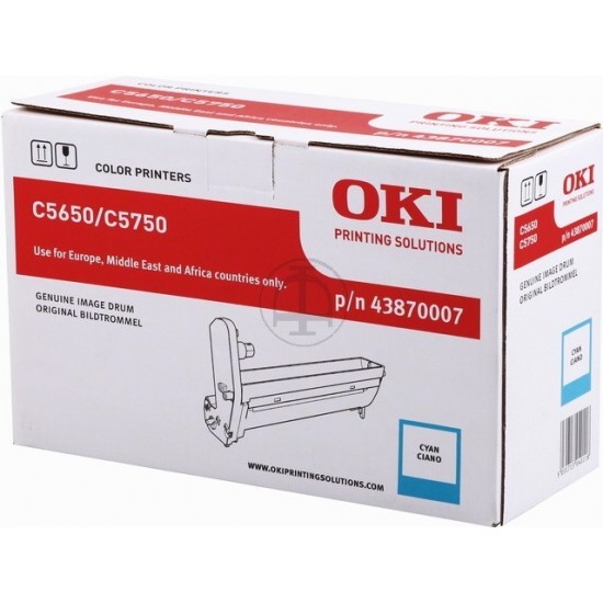 ORIGINAL Oki Drum  C5650 (Cyan) Tonerji in kartuše