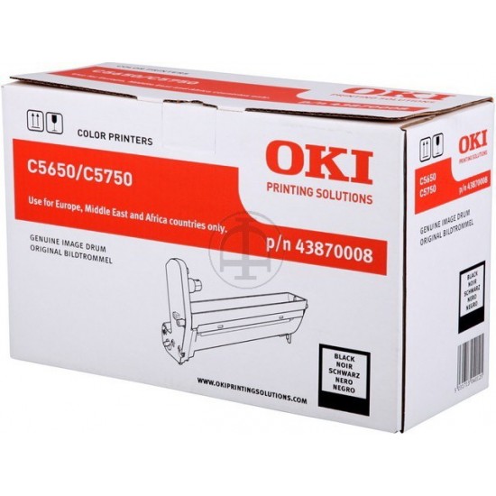 ORIGINAL Oki Drum  C5650 (Black) Tonerji in kartuše