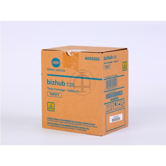 ORIGINAL Konica Minolta Toner Bizhub C25 (Yellow) Tonerji in kartuše ORIGINAL Konica Minolta Toner Bizhub C25 (Yellow) Tonerji in kartuše