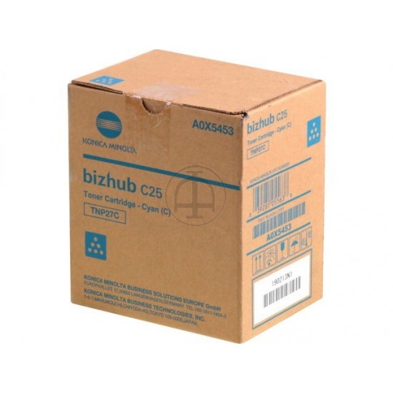 ORIGINAL Konica Minolta Toner Bizhub C25 (Cyan) Tonerji in kartuše ORIGINAL Konica Minolta Toner Bizhub C25 (Cyan) Tonerji in kartuše