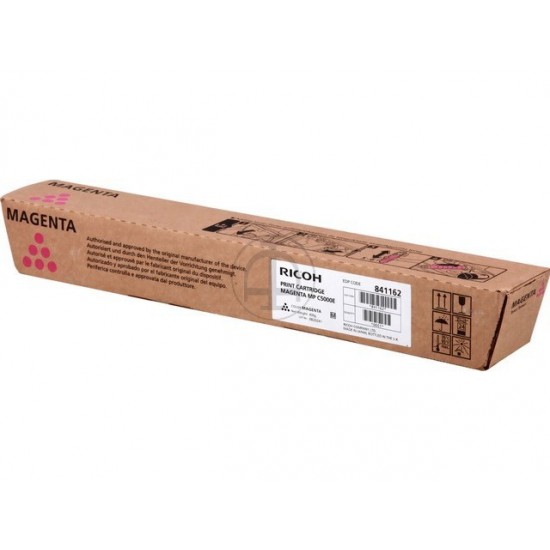 ORIGINAL Ricoh Toner Aficio MP C5501/C4000/C5000 (Magenta) (842050/ 841458) 18K Tonerji in kartuše