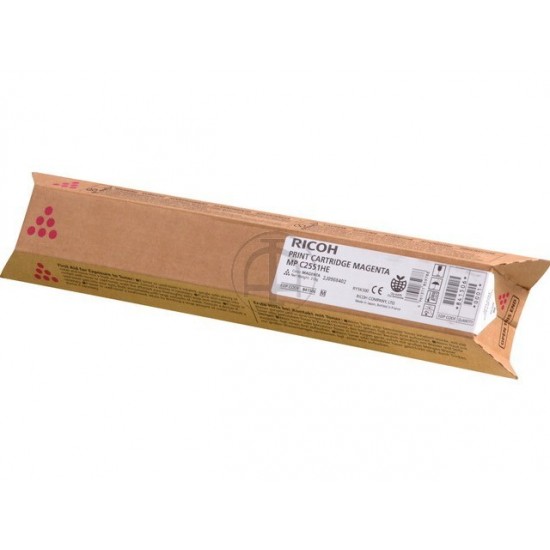 ORIGINAL Ricoh Toner Aficio MP C2551/C2051 (Magenta) (842063/ 841506) 9,5K Tonerji in kartuše
