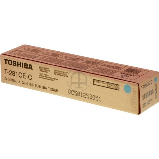 ORIGINAL Toshiba Toner E-Studio 281c/351c/351e/451c/451e (Cyan) Tonerji in kartuše