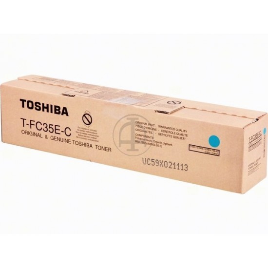 ORIGINAL Toshiba Toner E-Studio 2500C/3500C/3510C (Cyan) Tonerji in kartuše