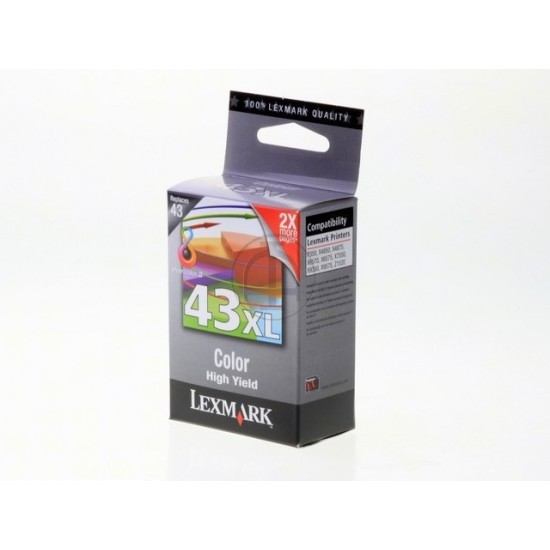 ORIGINAL Lexmark Ink P350 No.43 (Color) Tonerji in kartuše