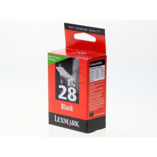 ORIGINAL Lexmark Ink 2500 No.28 (Black) Tonerji in kartuše