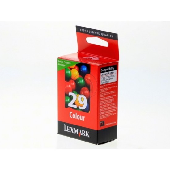 ORIGINAL Lexmark Ink 2500 No.29 (Color) Tonerji in kartuše