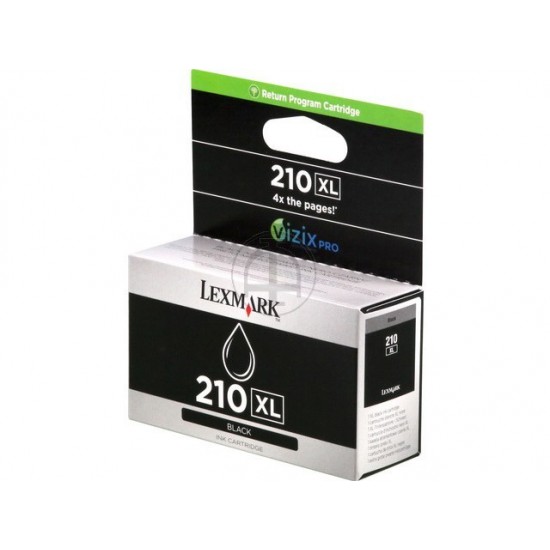 ORIGINAL Lexmark Ink OfficeEdge Pro 4000 No.210XL (Black) Tonerji in kartuše