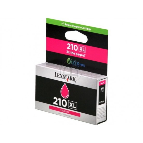 ORIGINAL Lexmark Ink OfficeEdge Pro 4000 No.210XL (Magenta) Tonerji in kartuše
