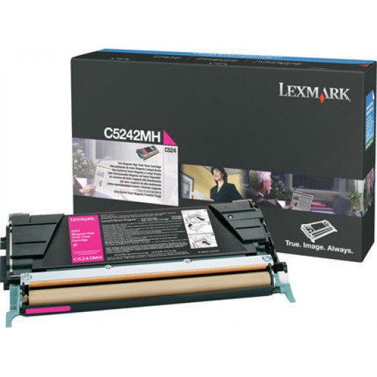ORIGINAL Lexmark Toner C524 (Magenta) Tonerji in kartuše