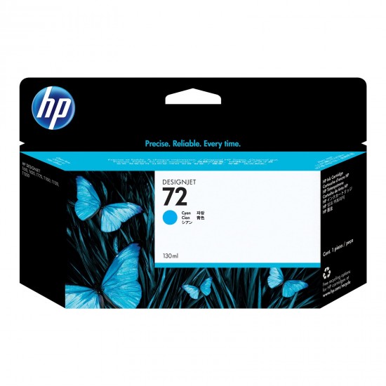 ORIGINAL HP Ink No.72 (Cyan) Tonerji in kartuše