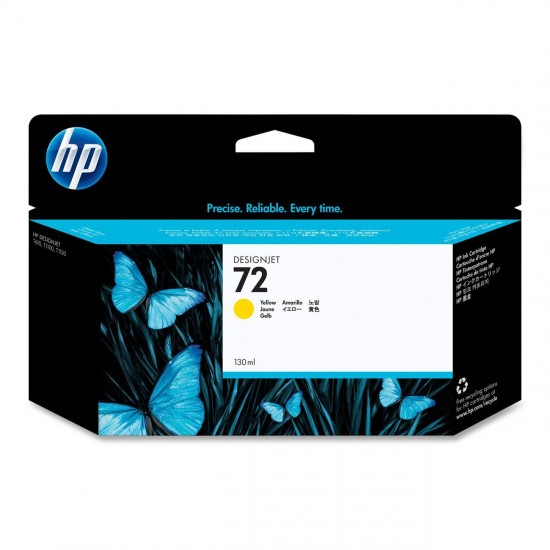ORIGINAL HP Ink No.72 (Yellow) Tonerji in kartuše