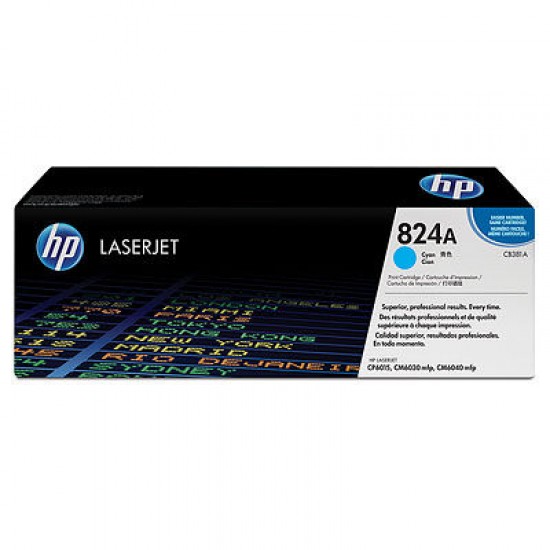 ORIGINAL HP Toner No.824A (Cyan) Tonerji in kartuše