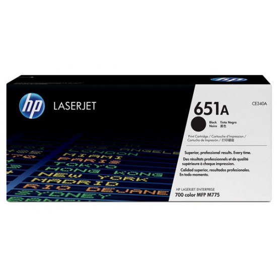 ORIGINAL HP Toner No.651A (Black) Tonerji in kartuše