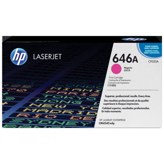 ORIGINAL HP Toner No.646A (Magenta) Tonerji in kartuše