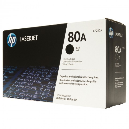 ORIGINAL HP Toner No.80A (Black) Tonerji in kartuše ORIGINAL HP Toner No.80A (Black) Tonerji in kartuše