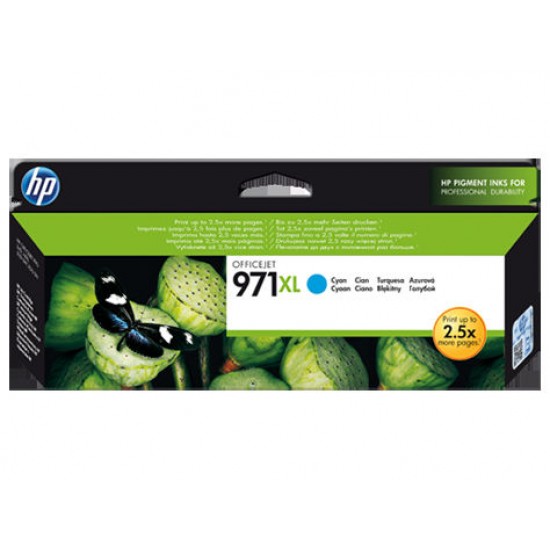 ORIGINAL HP Ink No.971XL (Cyan) Tonerji in kartuše