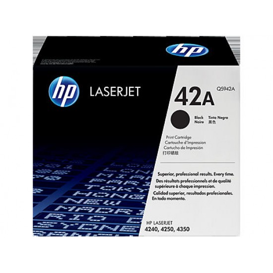 ORIGINAL HP Toner No.42A (Black) Tonerji in kartuše