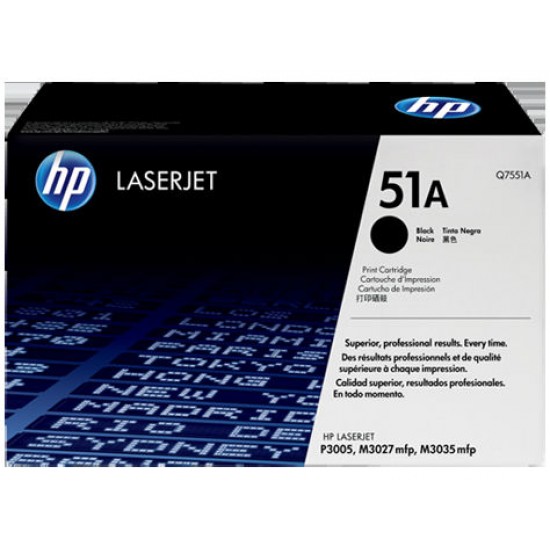 ORIGINAL HP Toner No.51A (Black) Tonerji in kartuše