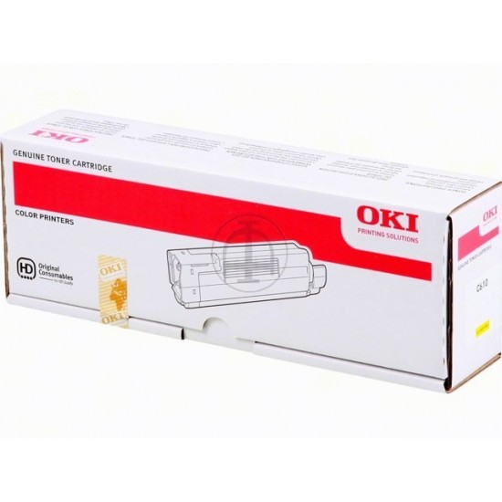 ORIGINAL Oki Toner C610 (Yellow) Tonerji in kartuše