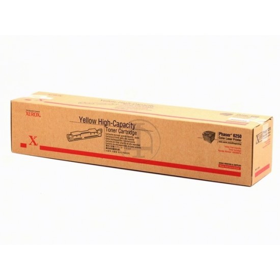 ORIGINAL Xerox Toner Phaser 6250 (Yellow) Tonerji in kartuše