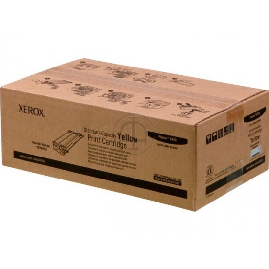 ORIGINAL Xerox Toner Phaser 6180 MFP (Yellow) Tonerji in kartuše