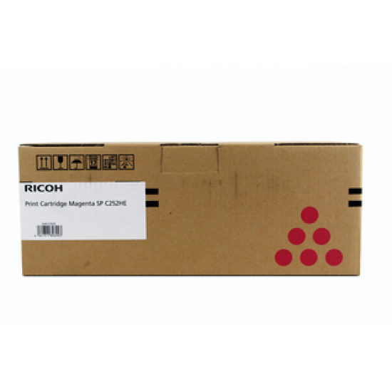 ORIGINAL Ricoh Toner Aficio SP C252/262 HC (Magenta) (407718) 6K Tonerji in kartuše
