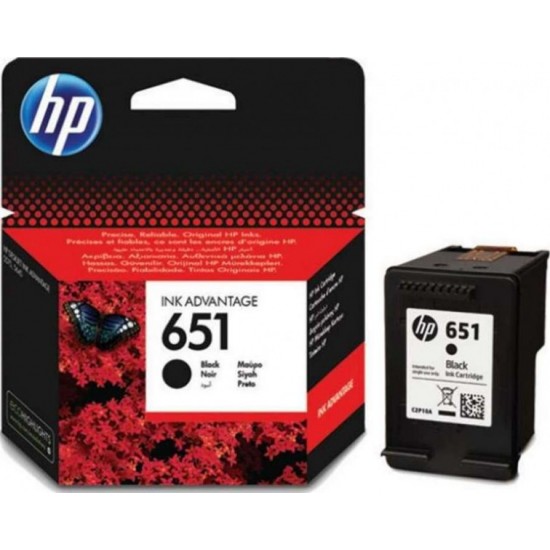 ORIGINAL HP Ink No.651 (Black) Tonerji in kartuše