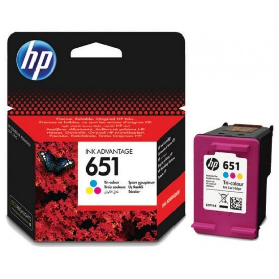 ORIGINAL HP Ink No.651 (Color) Tonerji in kartuše