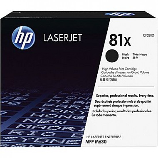 ORIGINAL HP Toner No.81X (Black) Tonerji in kartuše